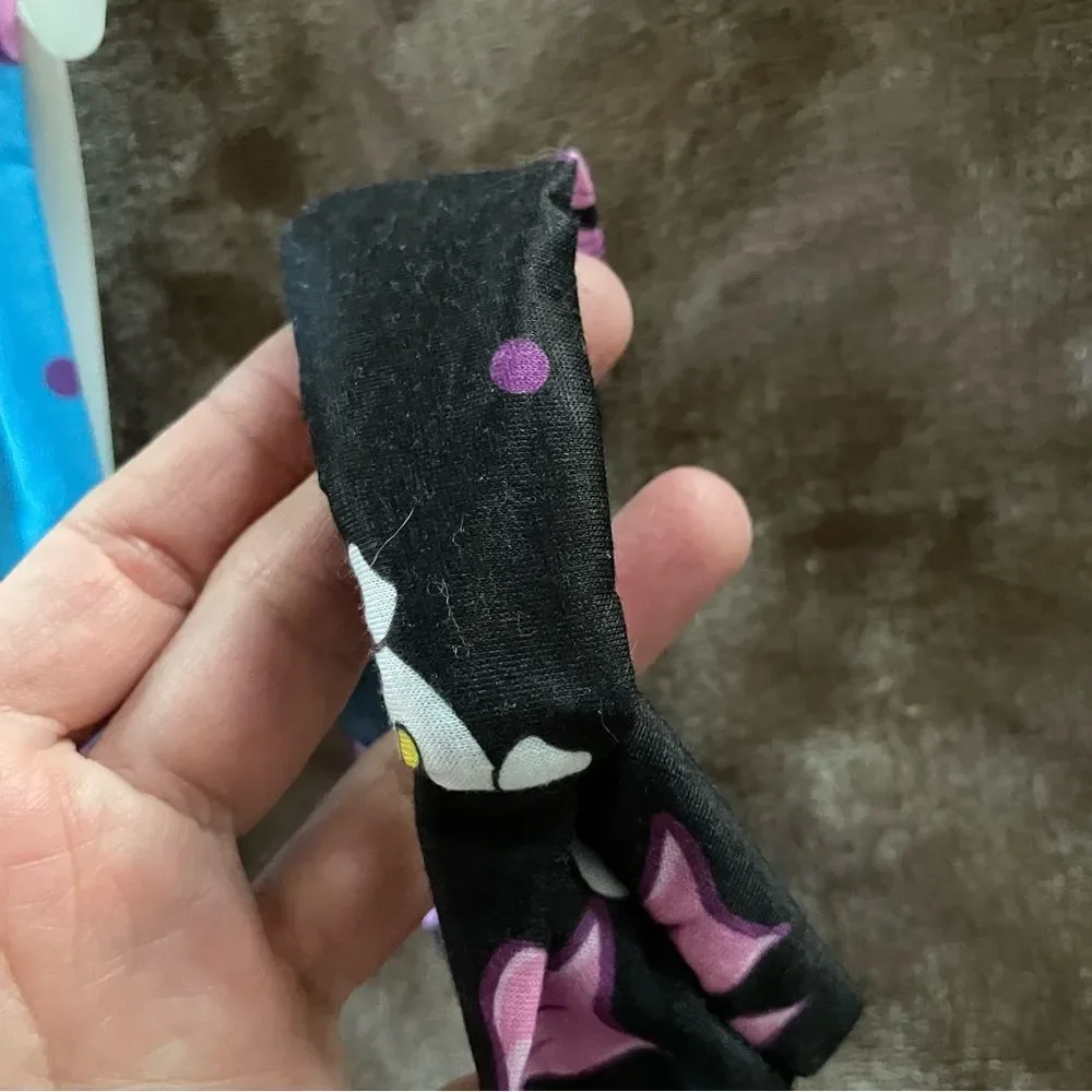 Little Girls Headband Set Kitty Rabbit Bows Cute Kawaii